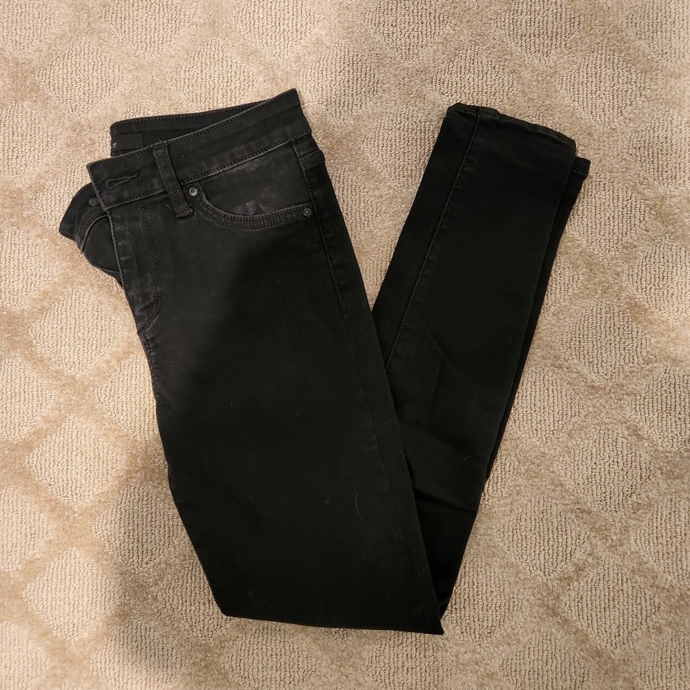 Joe's Jeans | Black Skinny Jeans, Size 27 - Picture 6 of 7